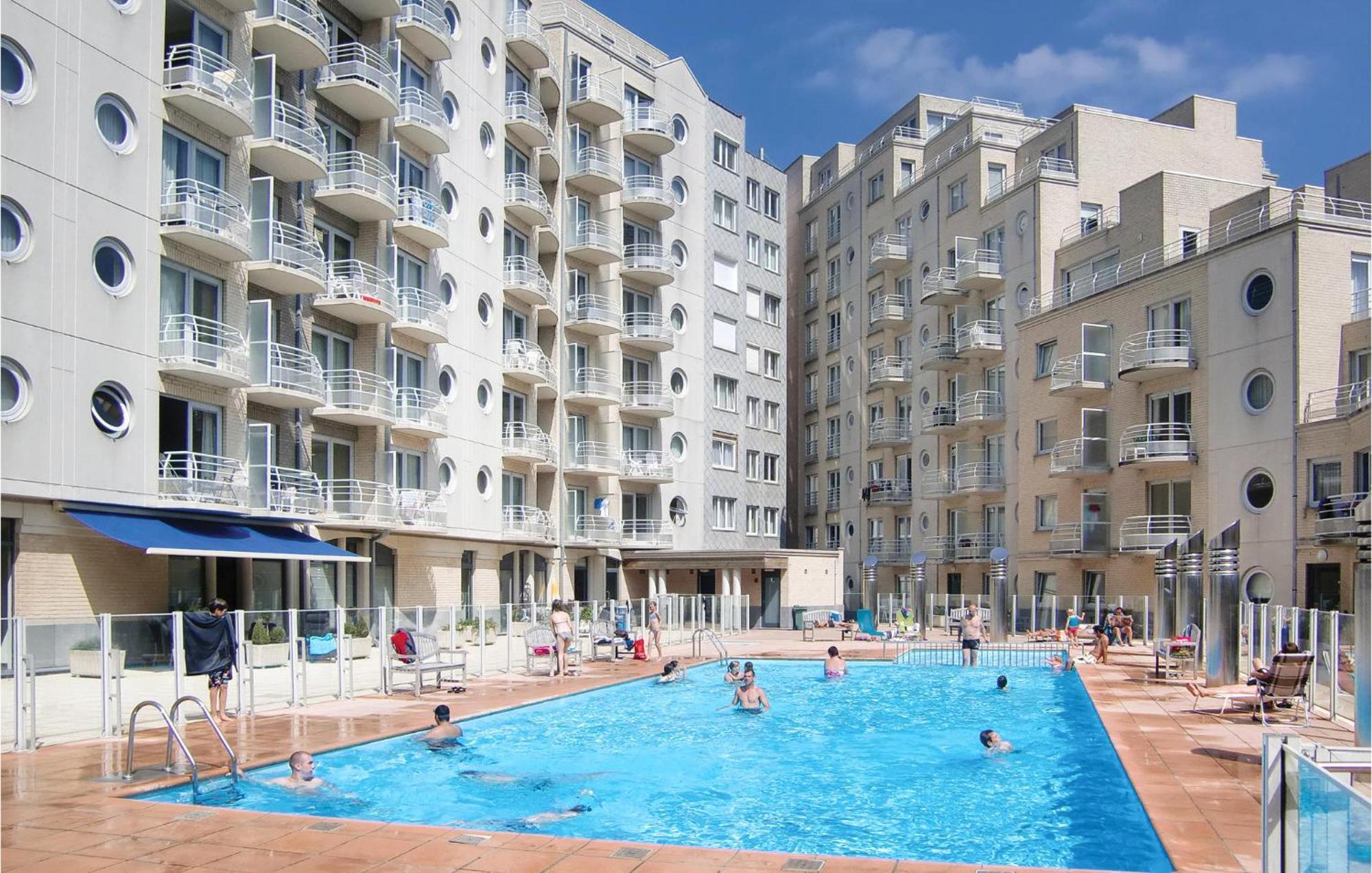 Апартаменты Residentie Zeezicht Остенде Экстерьер фото